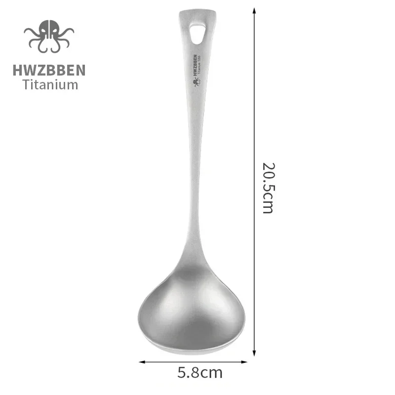 HWZBBEN Outdoor Titanium Soup  - Camping Cooking Handle ulasan dan harga