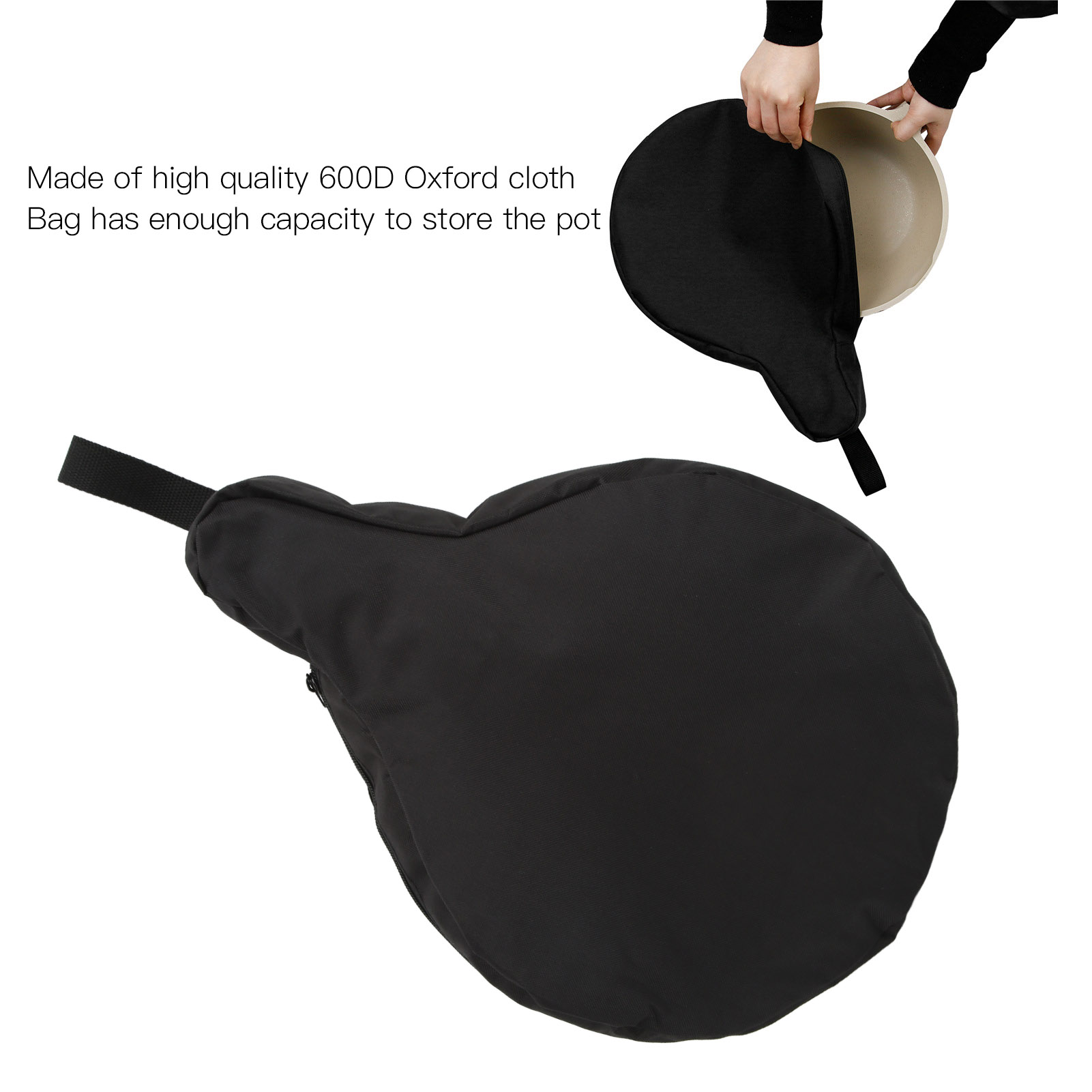 Outdoor 600D Oxford Cloth Cast - Skillet Cast Iron Camp ulasan dan harga