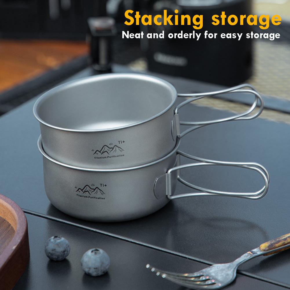 Outdoor Picnic Titanium Cookin - Camping Cooking One Pot ulasan dan harga