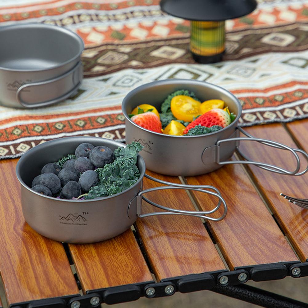 Outdoor Picnic Titanium Cookin - Camping Cooking One Pot ulasan dan harga