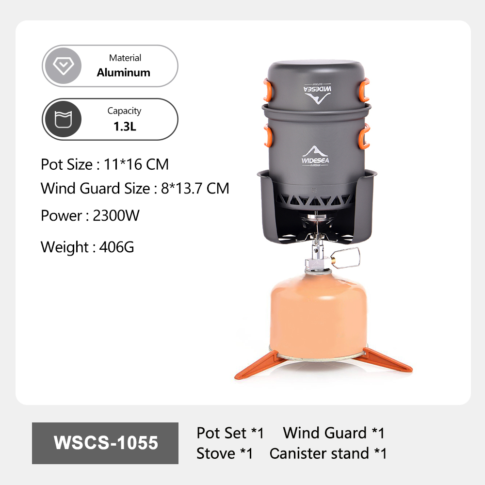 Widesea Portable Camping Stove - Camping Cooking One Pot ulasan dan harga