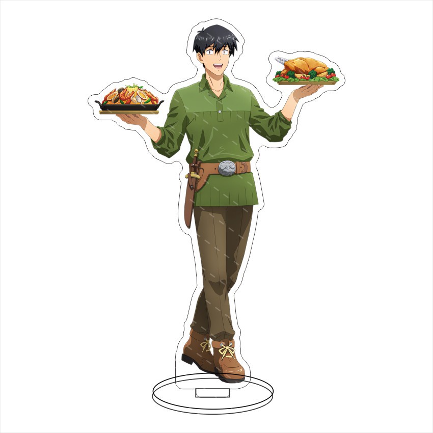 16CM Anime Acrylic Stand Campf - Campfire Cooking With My Absurd Skill ulasan dan harga