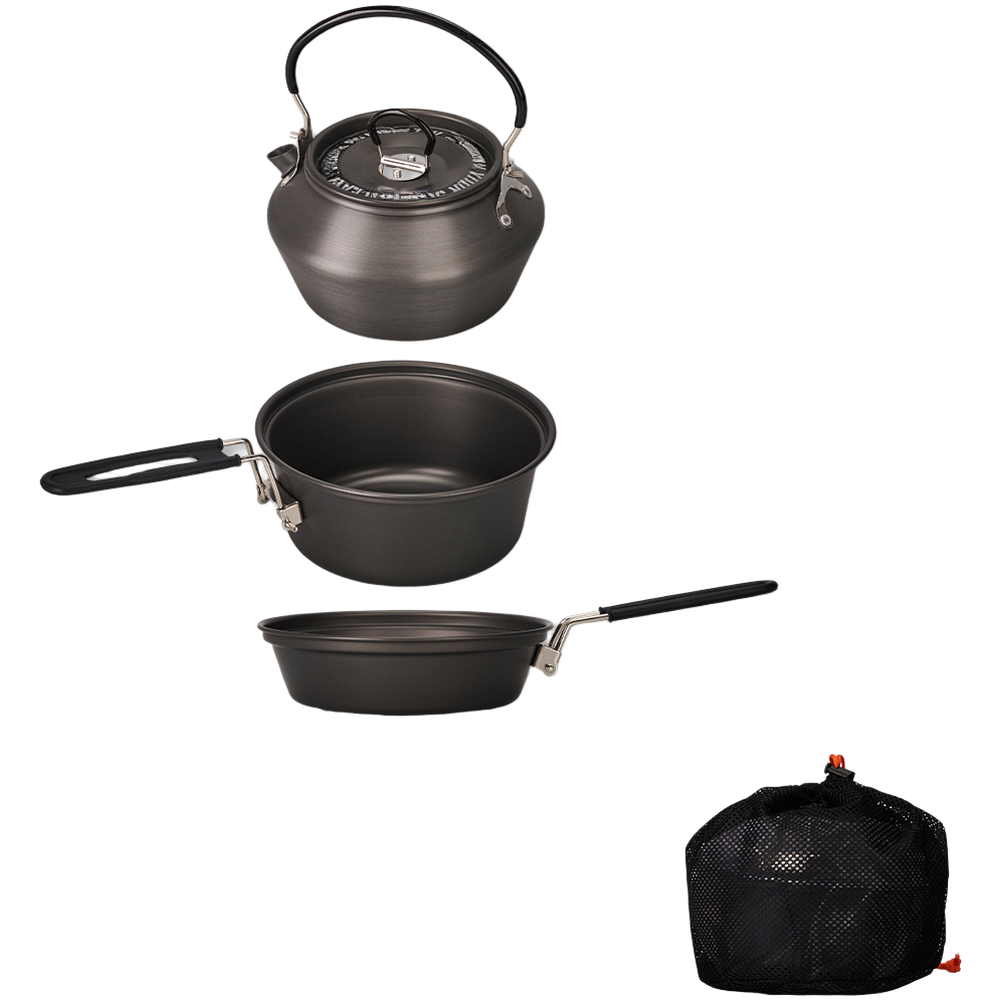 Lightweight Aluminum Alloy Cam - Camping Cooking Gear Set ulasan dan harga