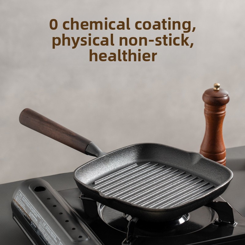 Nordic Cast Iron Skillet Non-C - Skillet Cast Iron Camp ulasan dan harga