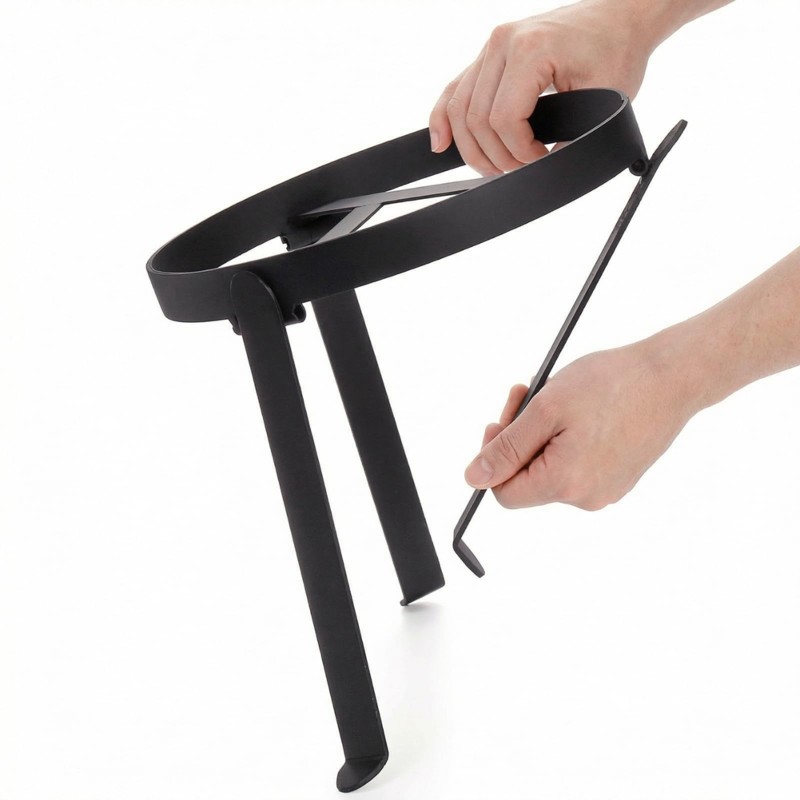 FSTE-Tripod Stand For Cast Iro - Camping Cooking Cast Iron ulasan dan harga