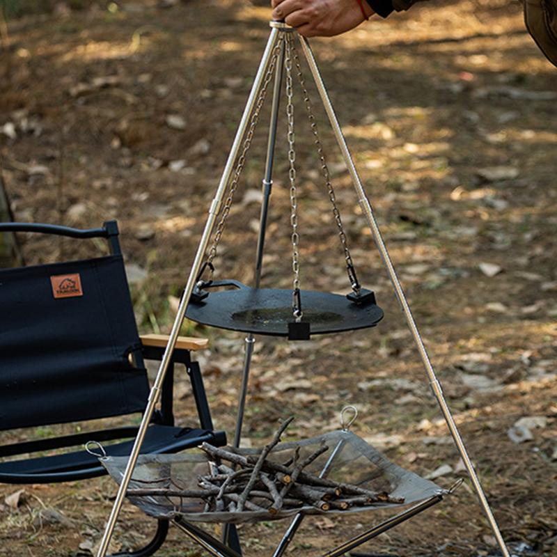 Aluminum Camping Bonfire Tripo - Camping Cooking One Pot ulasan dan harga