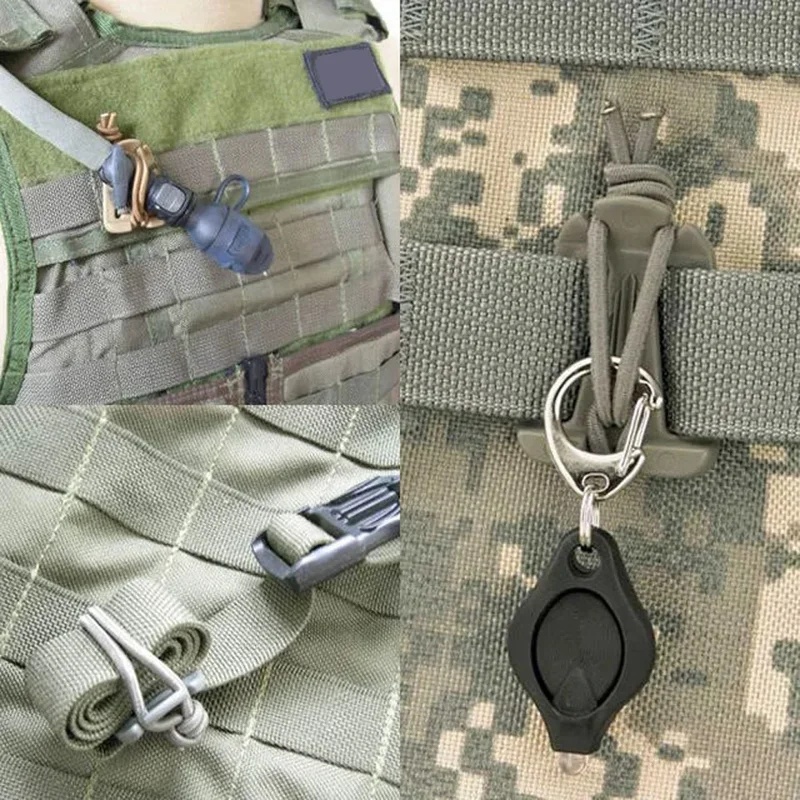 5/10Pcs Outdoor Backpack Buckl - Camping Cooking Hanger ulasan dan harga