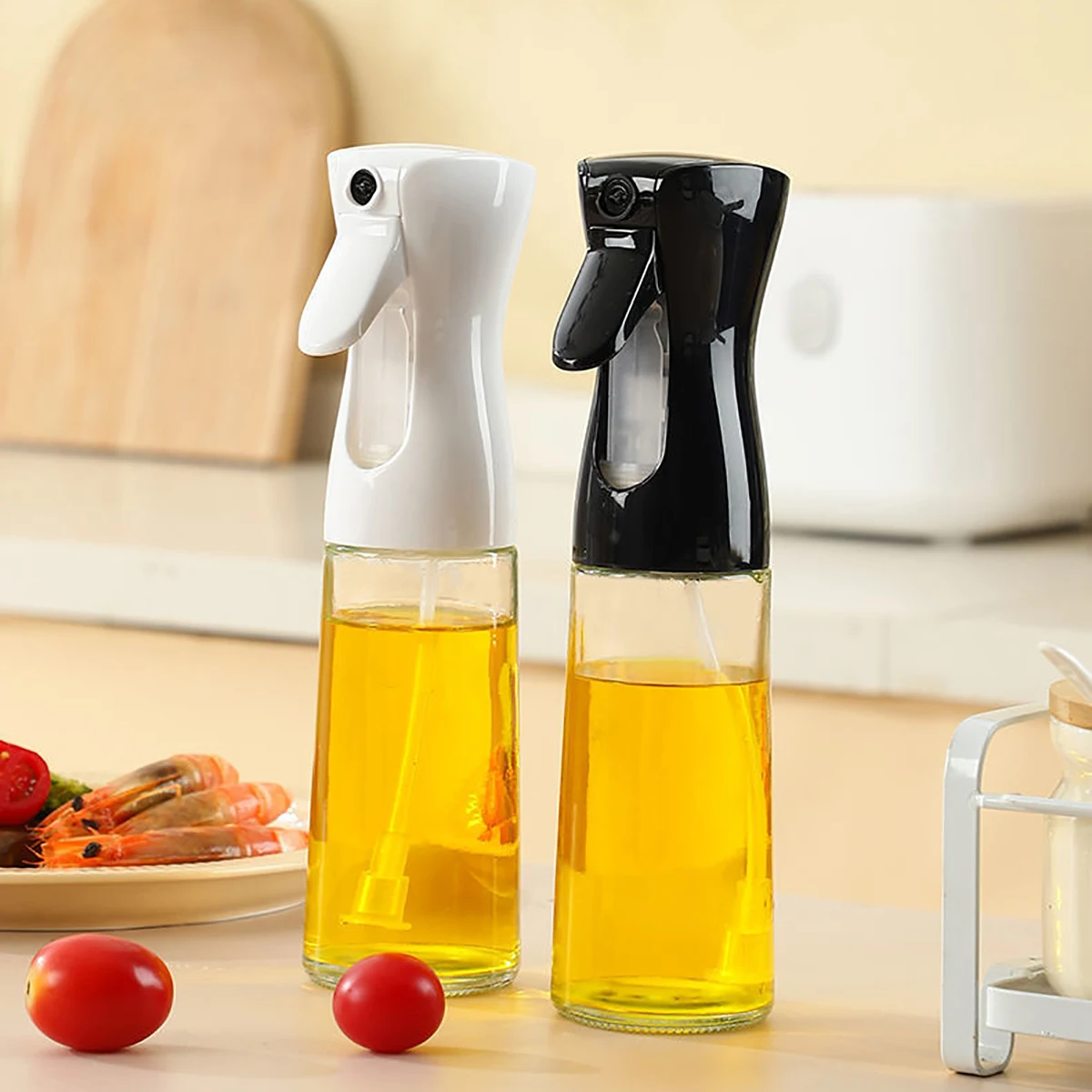 250ml Oil Spray Bottle Kitchen - Camping Cooking Oil Container ulasan dan harga