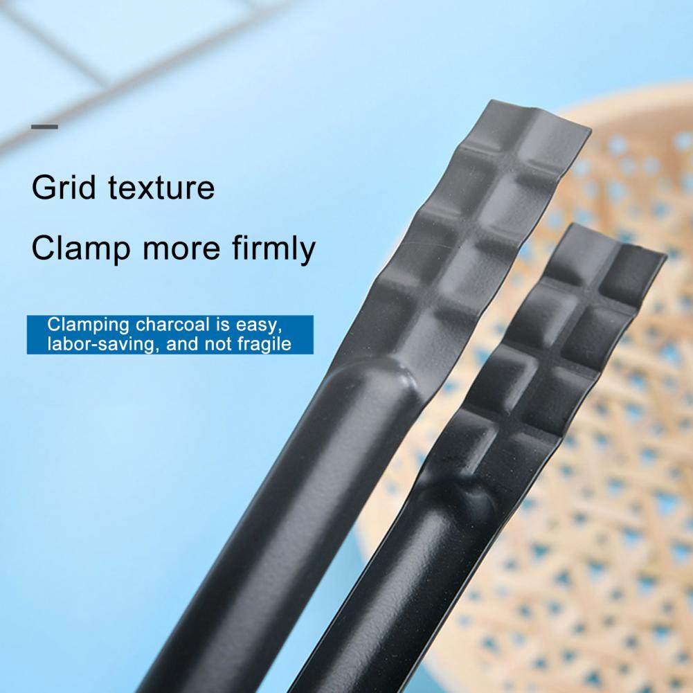 28cm Barbecue Charcoal Tong Er - Camping Cooking Handle ulasan dan harga