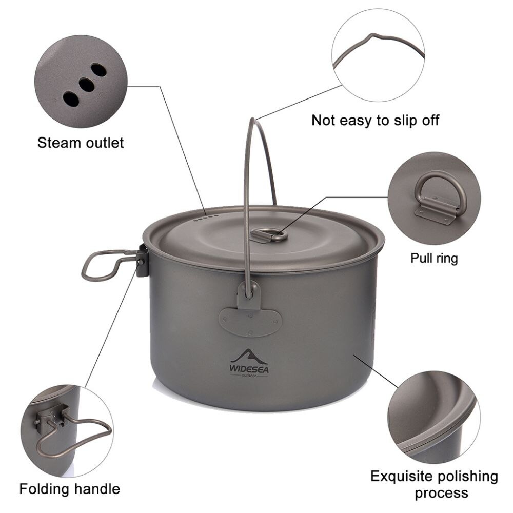 Widesea Camping Tableware Tita - Camping Cooking Gear Set ulasan dan harga