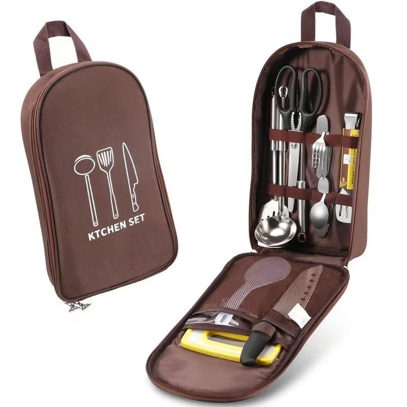 Camping Utensil Organizer Bag  - Camping Cooking Utensil Organizer ulasan dan harga