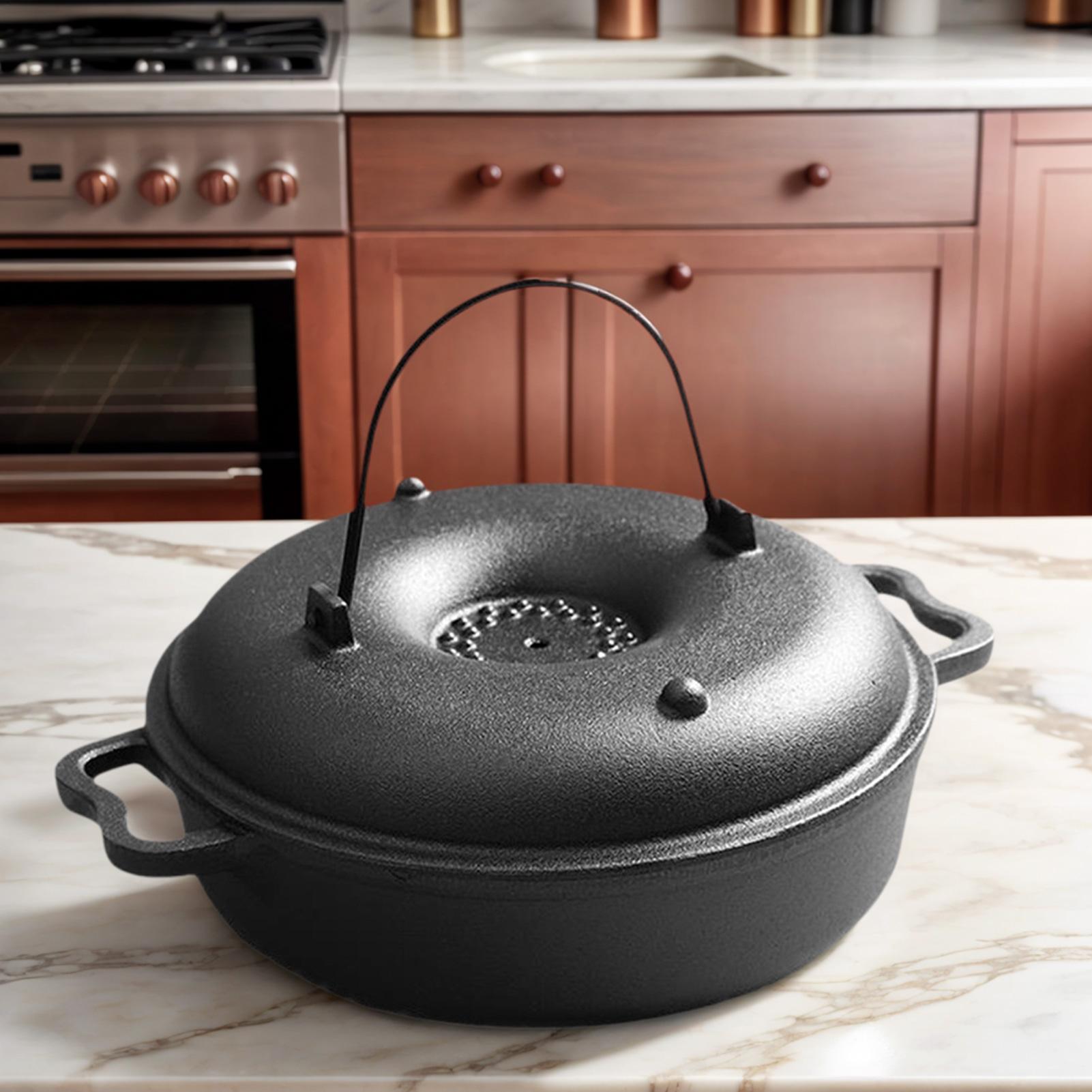 Cast Iron Cauldron For Cooking - Camping Cooking Cast Iron ulasan dan harga
