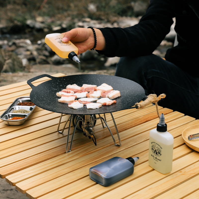 Portable 120ml Twist Cap Leak  - Camping Cooking Oil Container ulasan dan harga