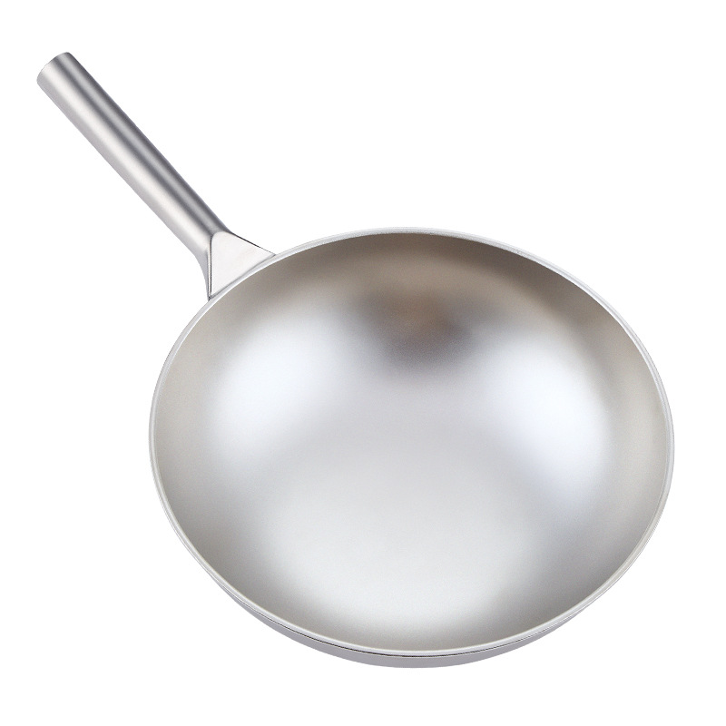 30/32/34/36/38cm Pure Titanium - Camping Cooking Without Gas ulasan dan harga