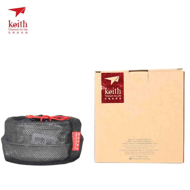 Keith 3PCS Titanium Cookware P - Camping Cooking Handle ulasan dan harga
