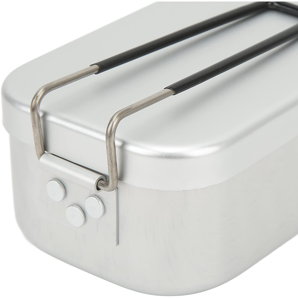 800ML Aluminum Lunch Boxes Out - Camping Cooking Handle ulasan dan harga