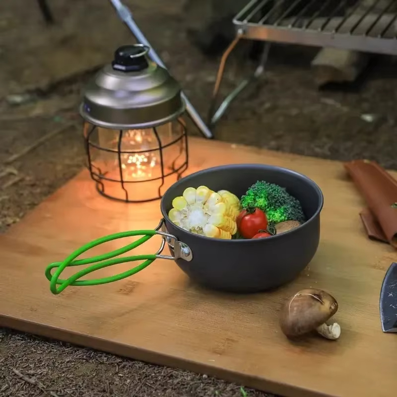 Outdoor Hiking Picnic Cookware - Camping Cooking Gear Set ulasan dan harga
