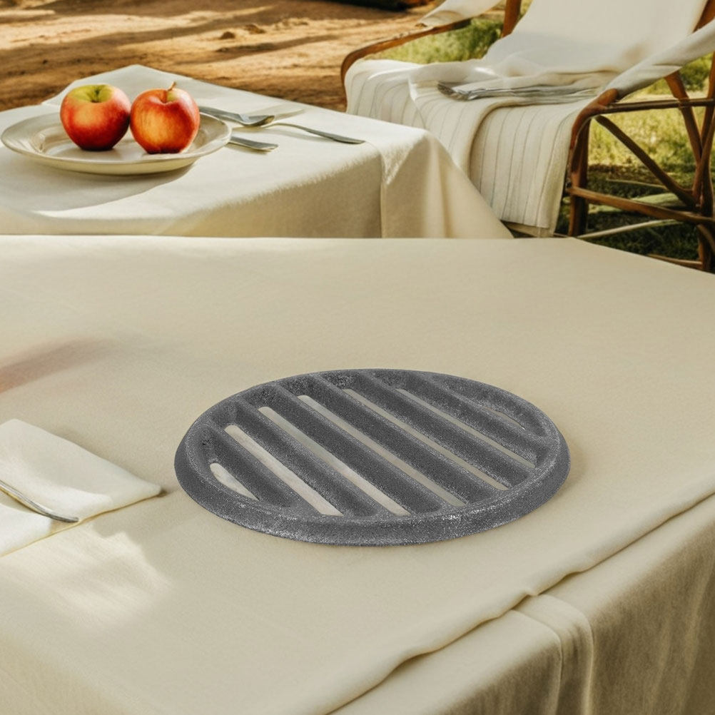 Iron Bbq Grill Grate Charcoal  - Camping Cooking Cast Iron ulasan dan harga