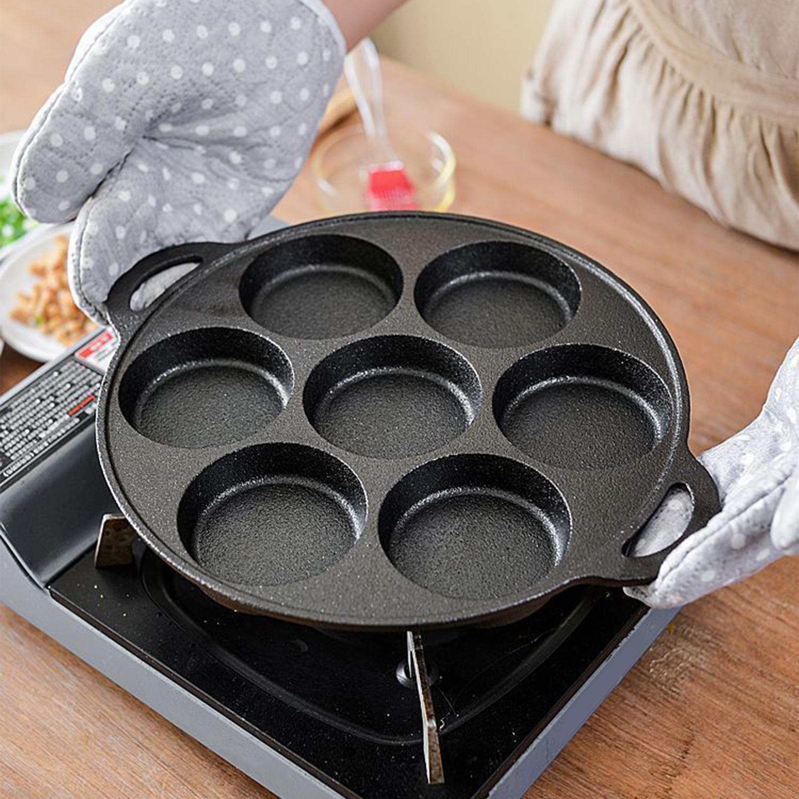 Nonstick Flat Cast Iron Pan Fl - Camping Cooking Cast Iron ulasan dan harga