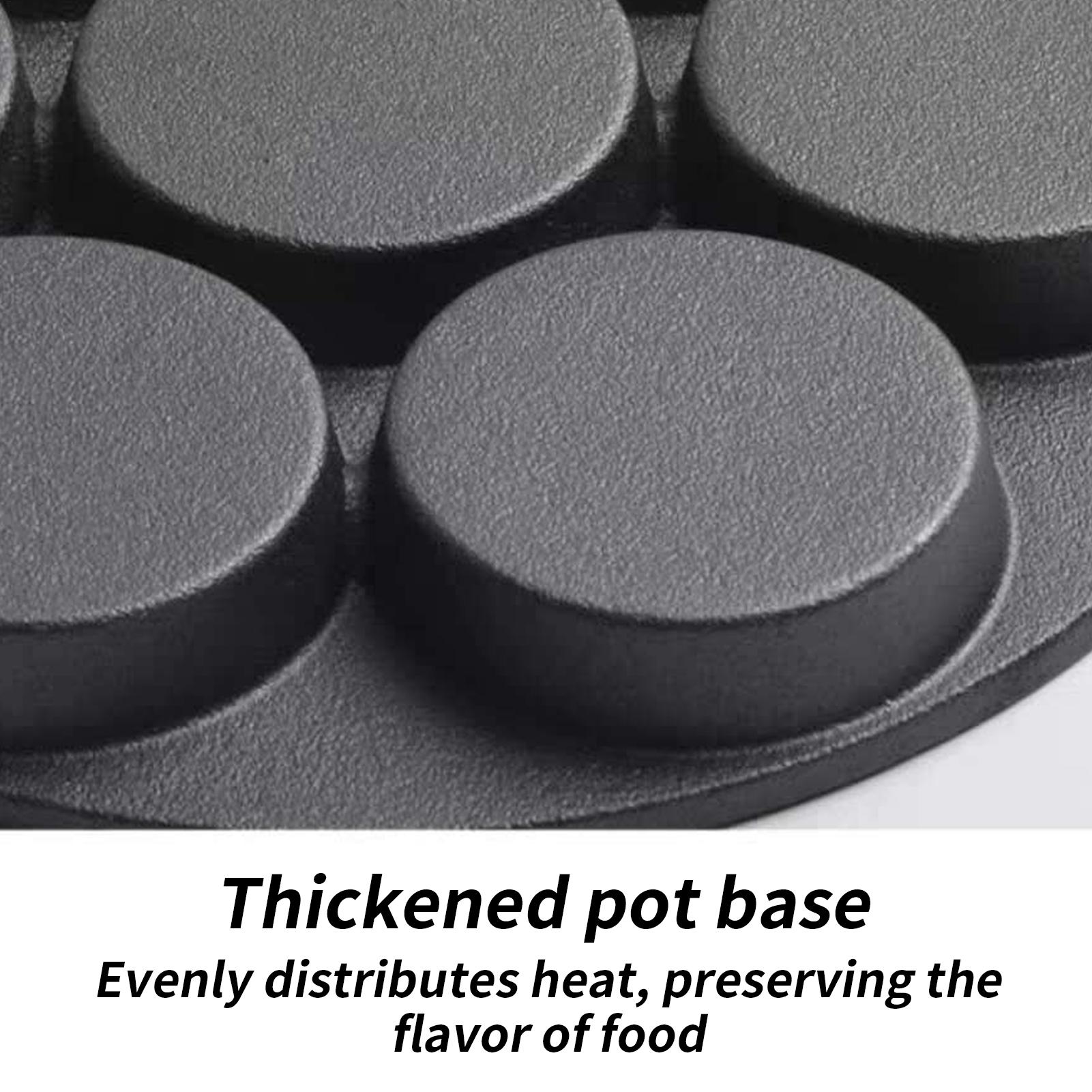 Nonstick Flat Cast Iron Pan Fl - Camping Cooking Cast Iron ulasan dan harga
