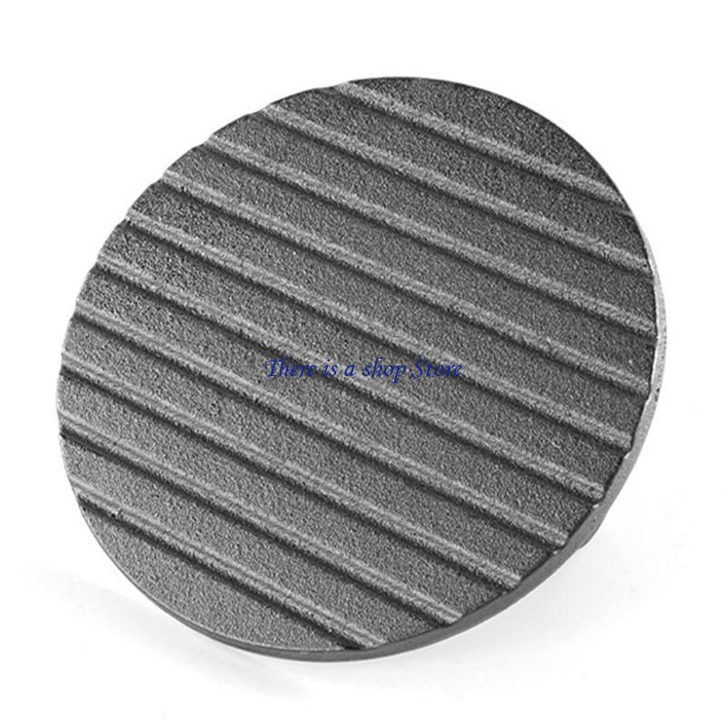 D0AD Cast Iron Patty Press wit - Camping Cooking Cast Iron ulasan dan harga
