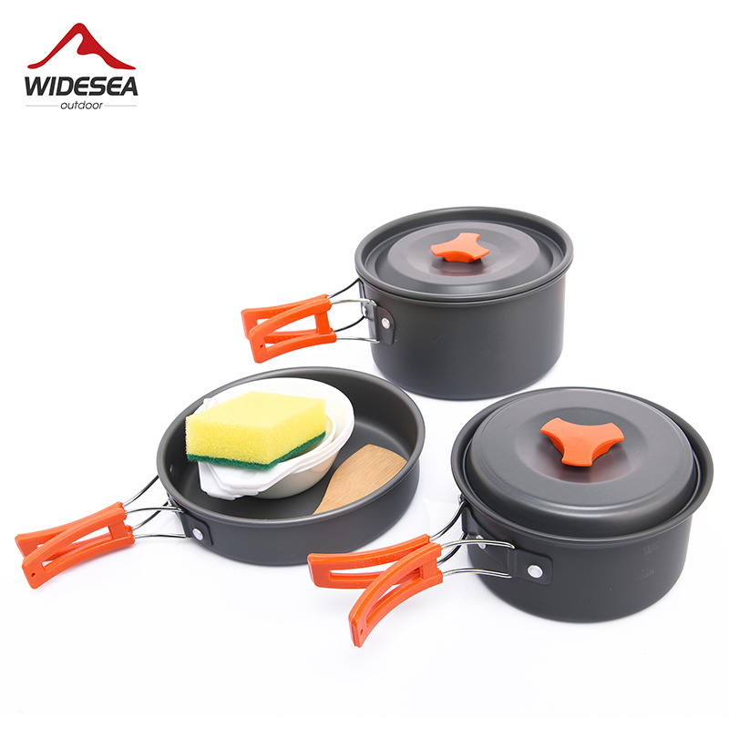 Widesea Camping Outdoor Cookwa - Camping Cooking Gear Set ulasan dan harga