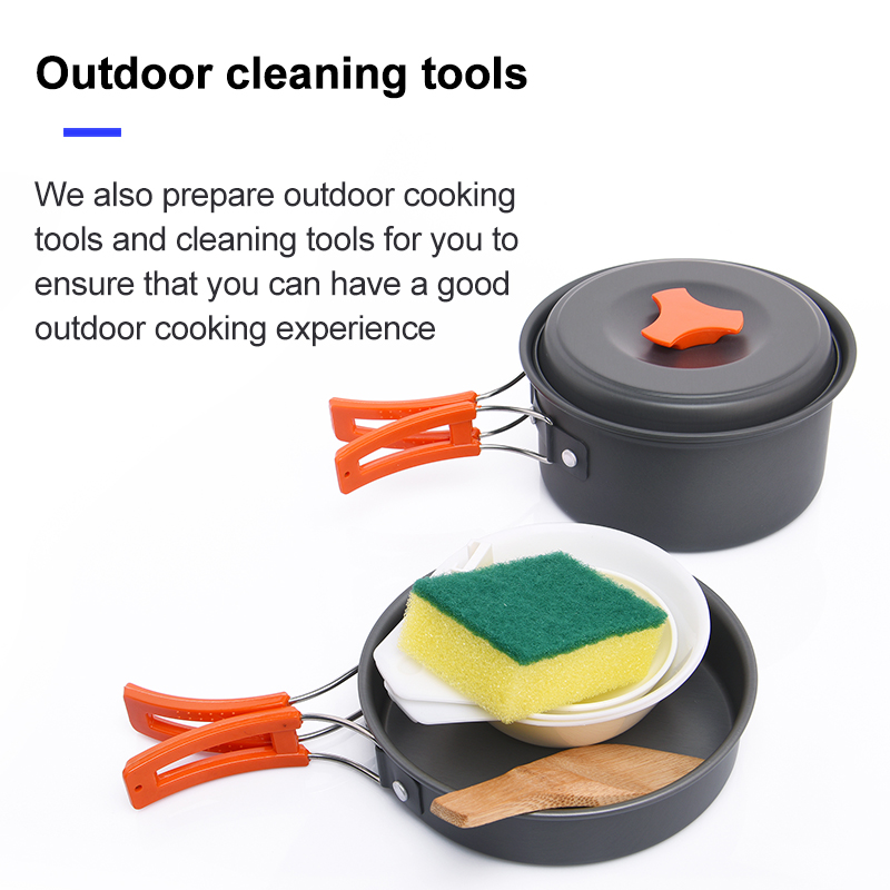 Widesea Camping Outdoor Cookwa - Camping Cooking Gear Set ulasan dan harga
