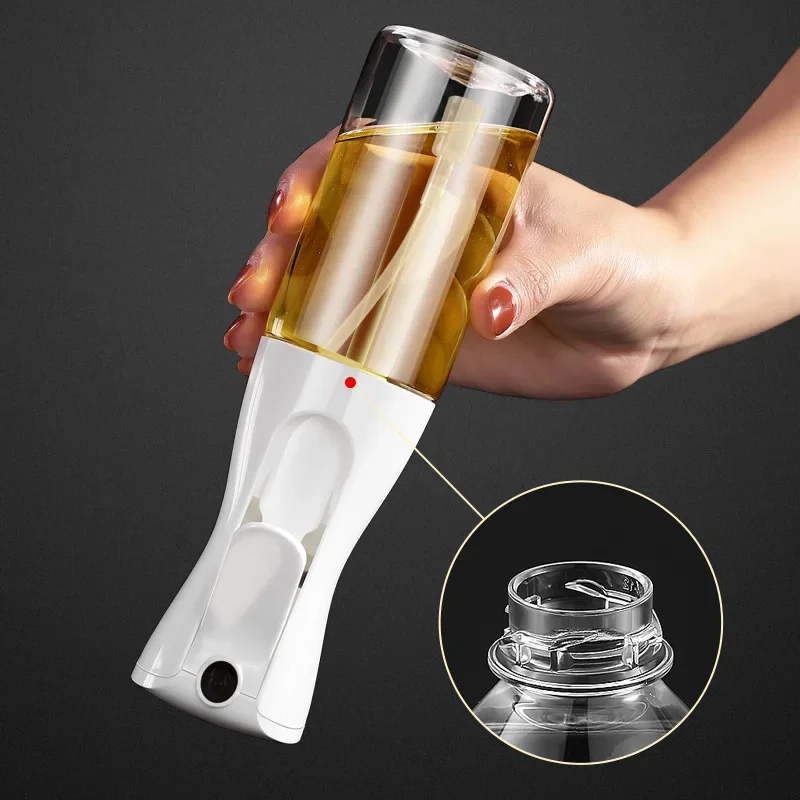 500ml Plastic Oil Spray Bottle - Camping Cooking Oil Container ulasan dan harga