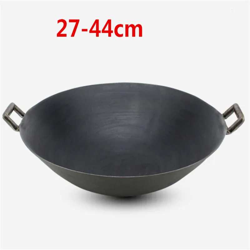 double ear cast iron wok cooki - Camping Cooking Without Gas ulasan dan harga