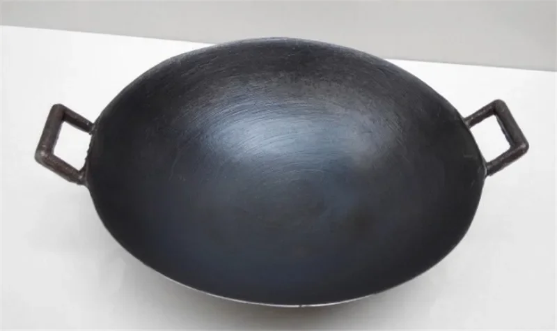 double ear cast iron wok cooki - Camping Cooking Without Gas ulasan dan harga