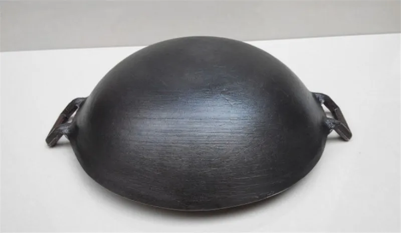 double ear cast iron wok cooki - Camping Cooking Without Gas ulasan dan harga