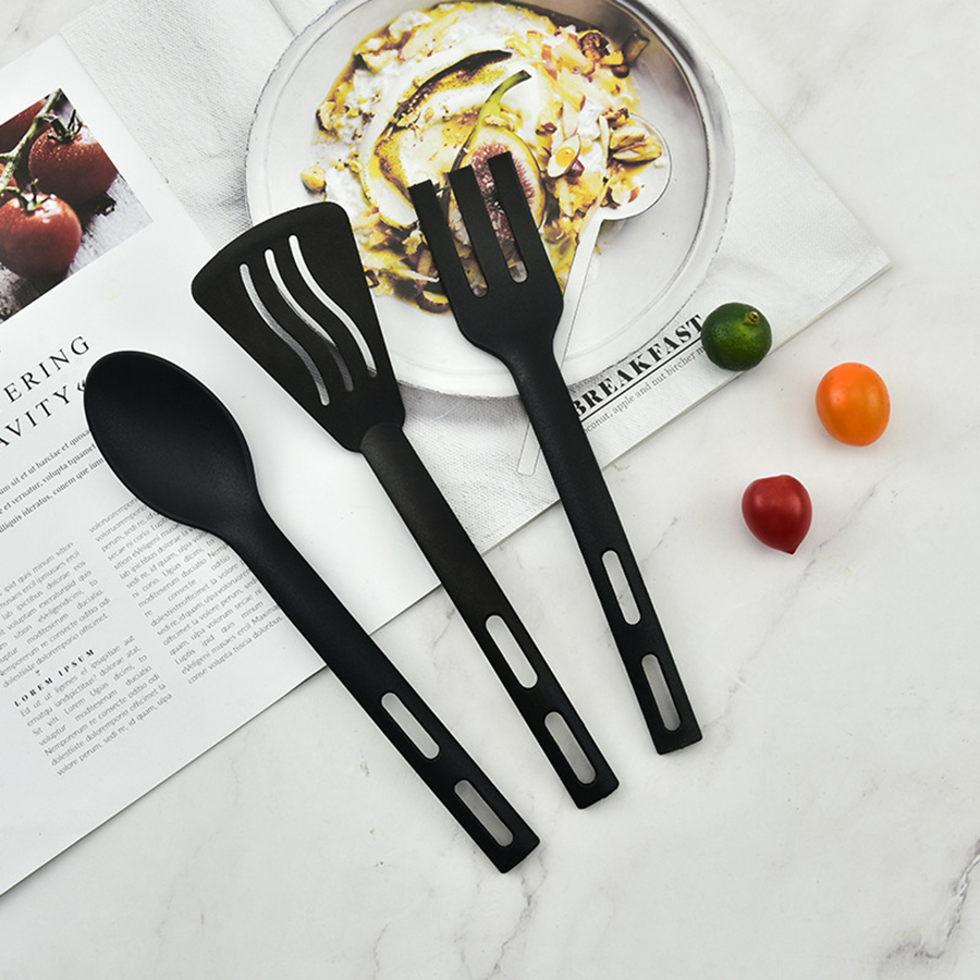 3PCS Nylon kitchenware Spatula - Camping Cooking Gear Set ulasan dan harga