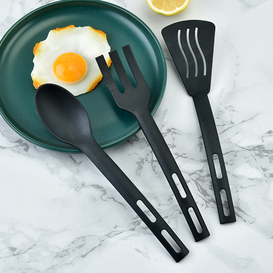 3PCS Nylon kitchenware Spatula - Camping Cooking Gear Set ulasan dan harga