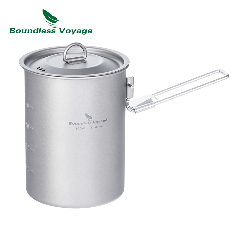 Boundless Voyage 900ml Titaniu - Camping Cooking Handle ulasan dan harga