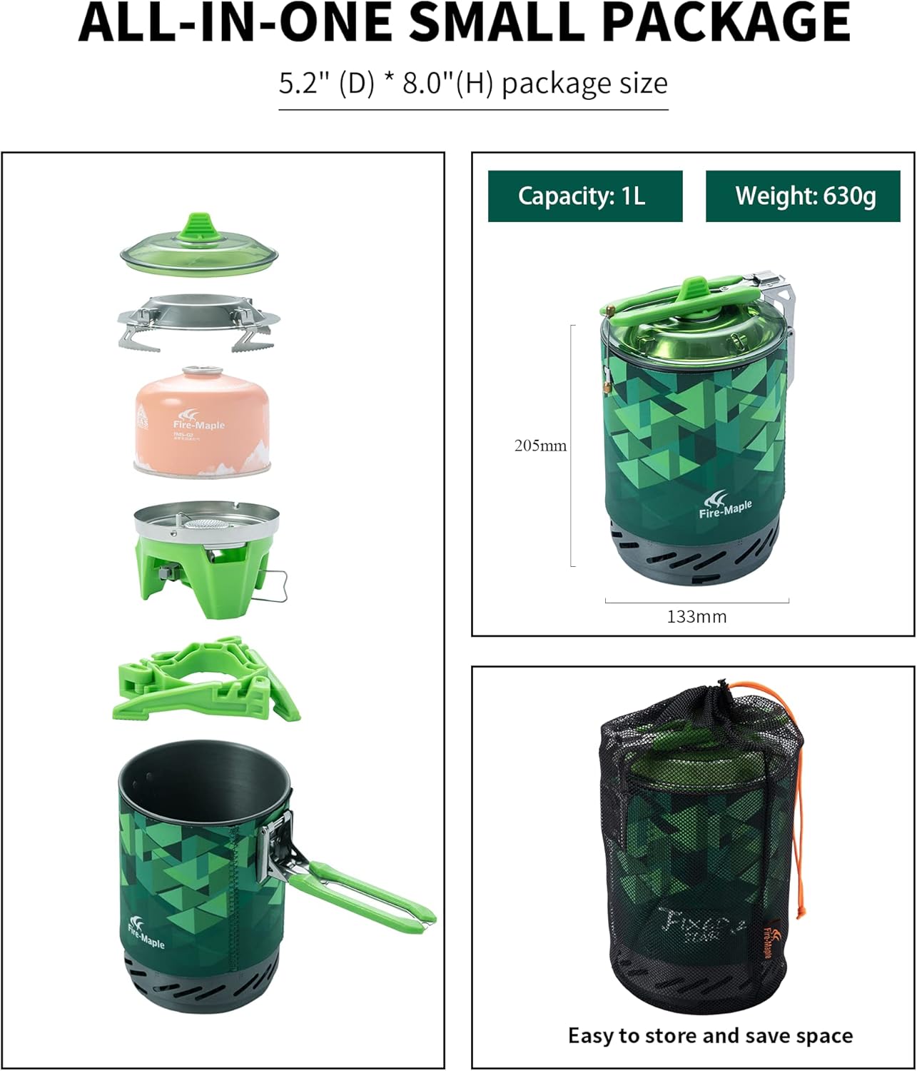 Fire-Maple FMS-X2 Cooking Syst - Camping Cooking One Pot ulasan dan harga