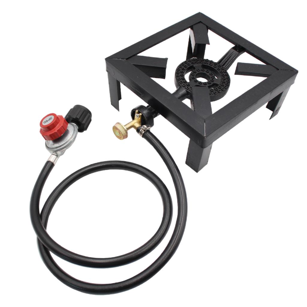 Portable Stove Burner Cast Iro - Camping Cooking Cast Iron ulasan dan harga