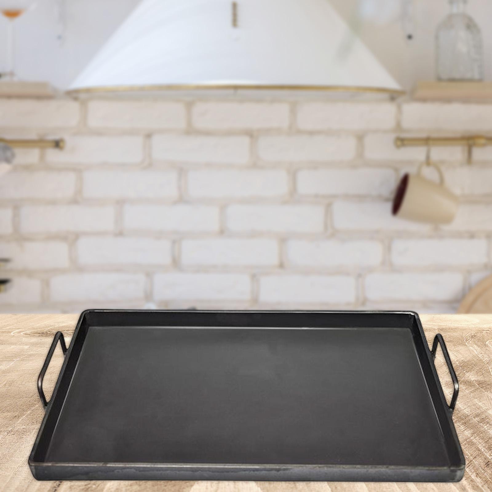 1 Pc Cast Iron Cooking Griddle - Camping Cooking Cast Iron ulasan dan harga