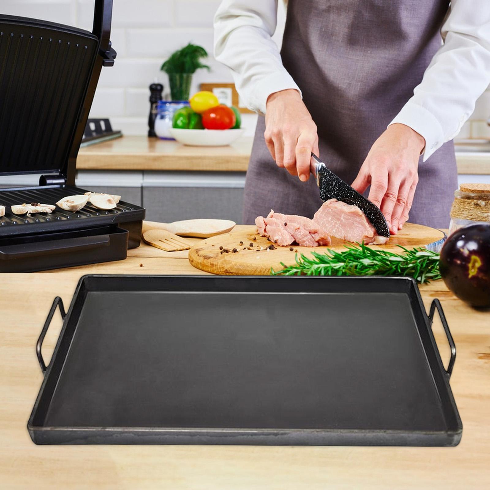 1 Pc Cast Iron Cooking Griddle - Camping Cooking Cast Iron ulasan dan harga