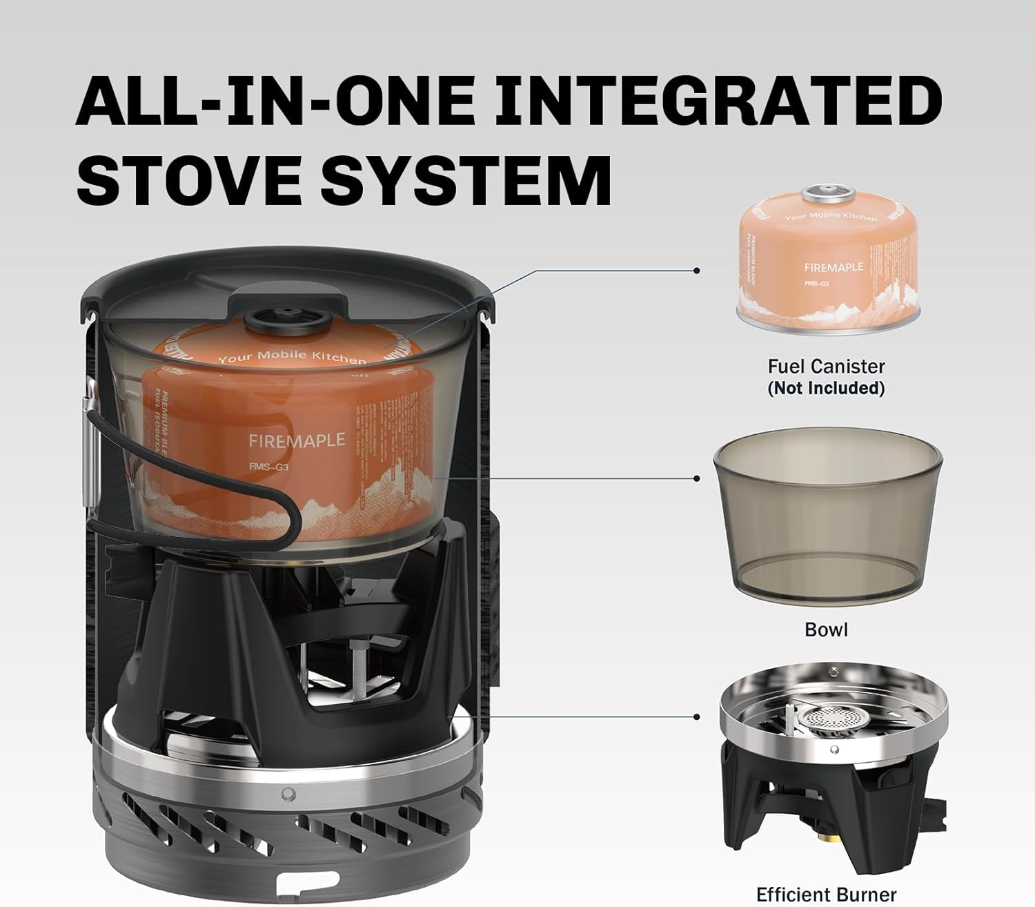 Fire Maple Star X1 Cooking Sys - Camping Cooking One Pot ulasan dan harga