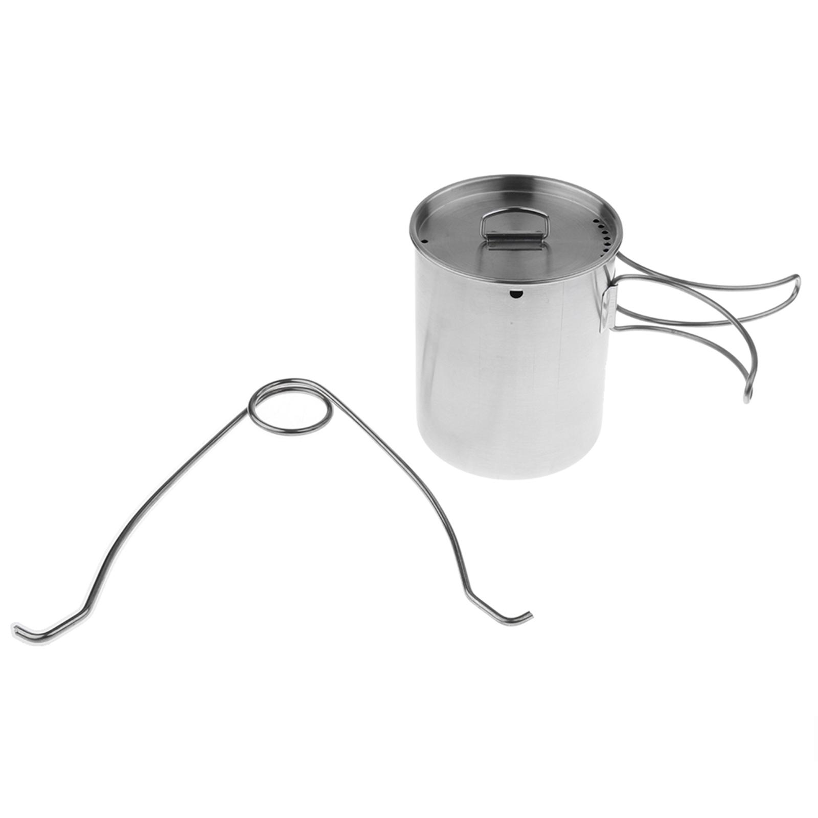Ultralight Backpacking Kettle  - Camping Cooking Hanger ulasan dan harga