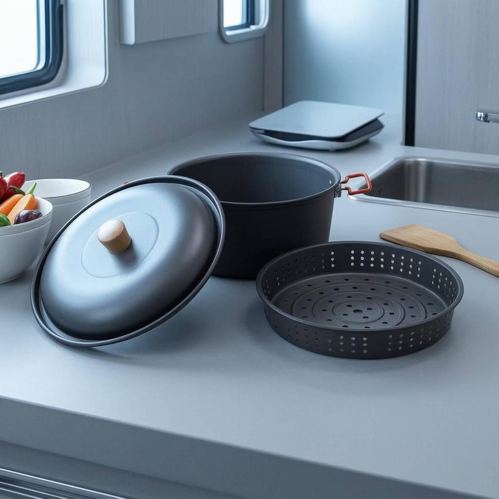 Aluminum Alloy Outdoor Cooking - Camping Cooking Vessel ulasan dan harga