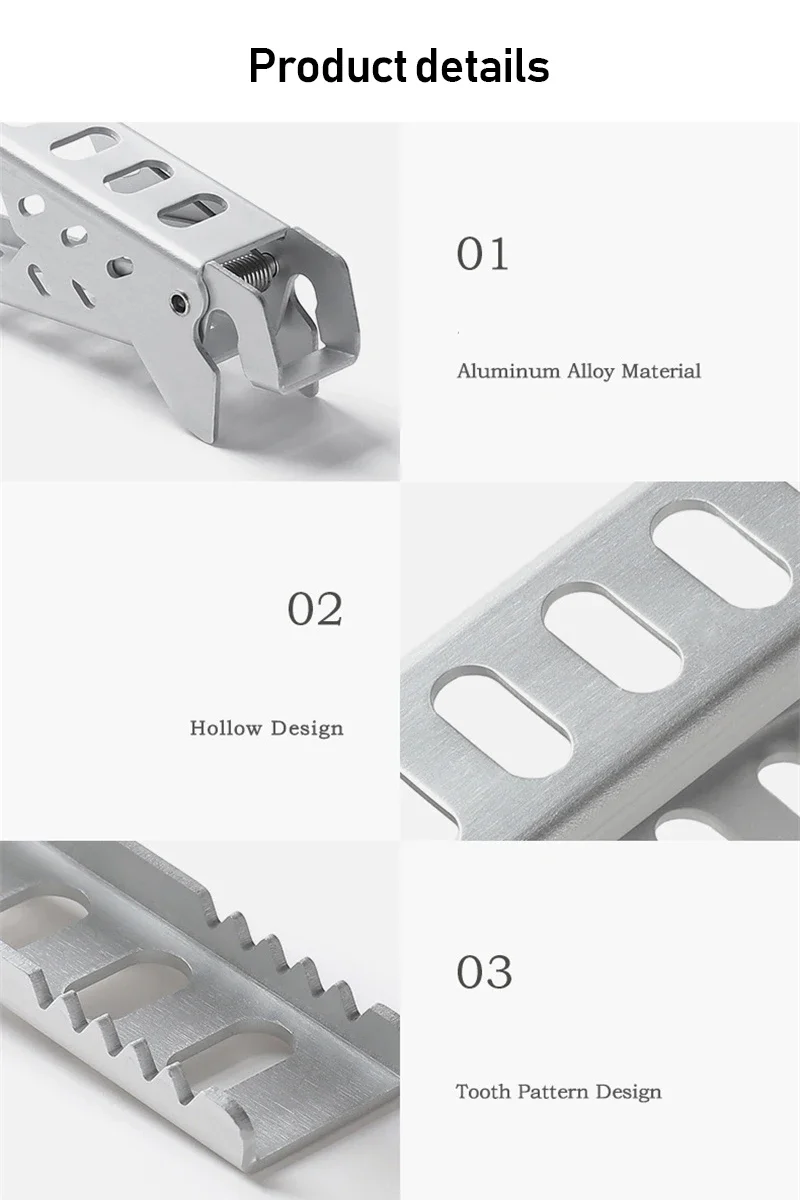 Aluminium Anti-hot Alloy Clip  - Camping Cooking Handle ulasan dan harga