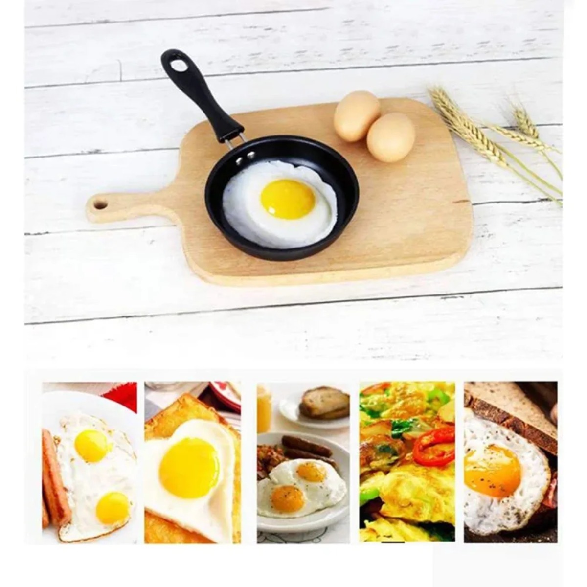 1Pcs Mini Frying Pan Portable  - Camping Cooking Without Gas ulasan dan harga