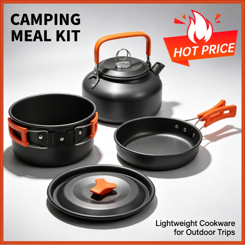 Camping Cooking set Camping Co - Camping Cooking Gear Set ulasan dan harga