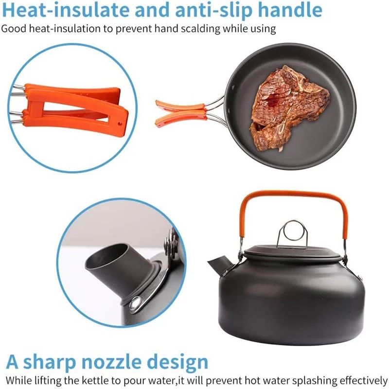 Camping Cooking set Camping Co - Camping Cooking Gear Set ulasan dan harga