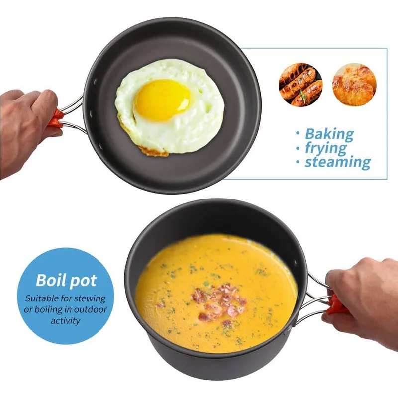 Camping Cooking set Camping Co - Camping Cooking Gear Set ulasan dan harga