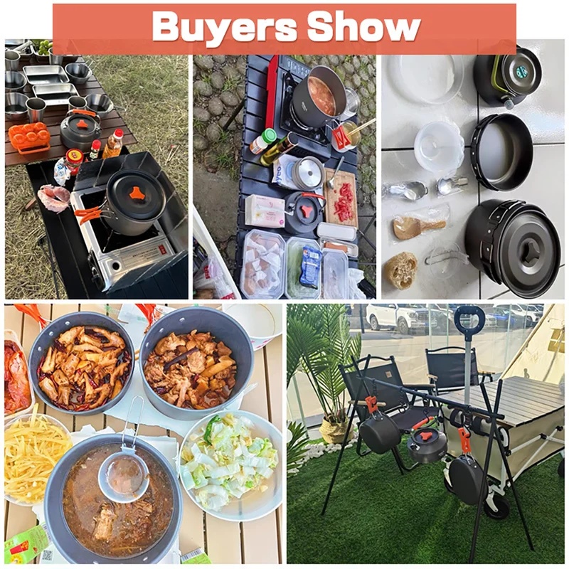 Camping Cooking set Camping Co - Camping Cooking Gear Set ulasan dan harga