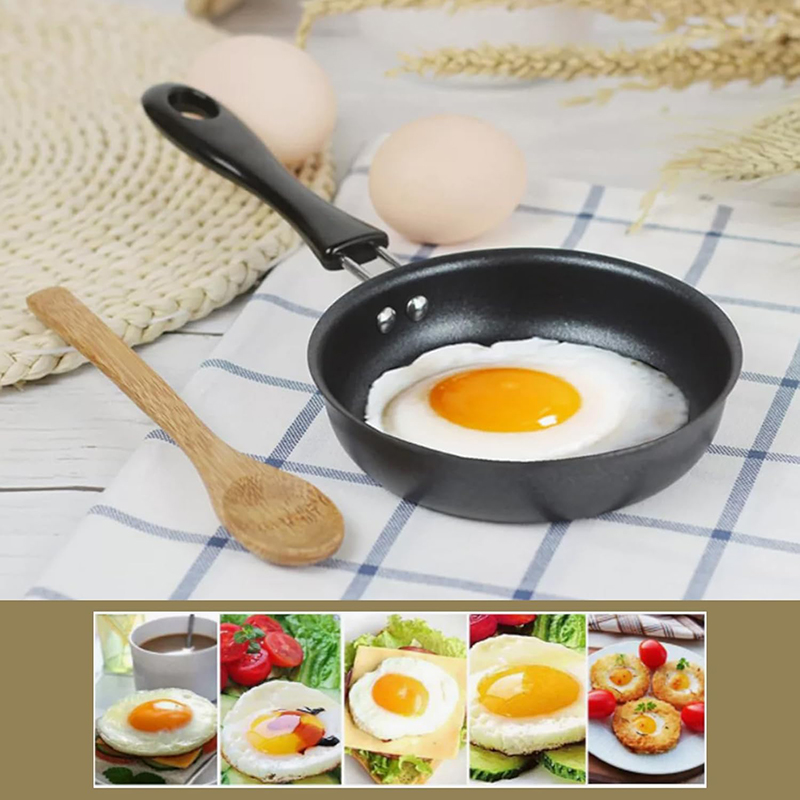 Mini Frying Pan Nonstick Small - Camping Cooking Without Gas ulasan dan harga