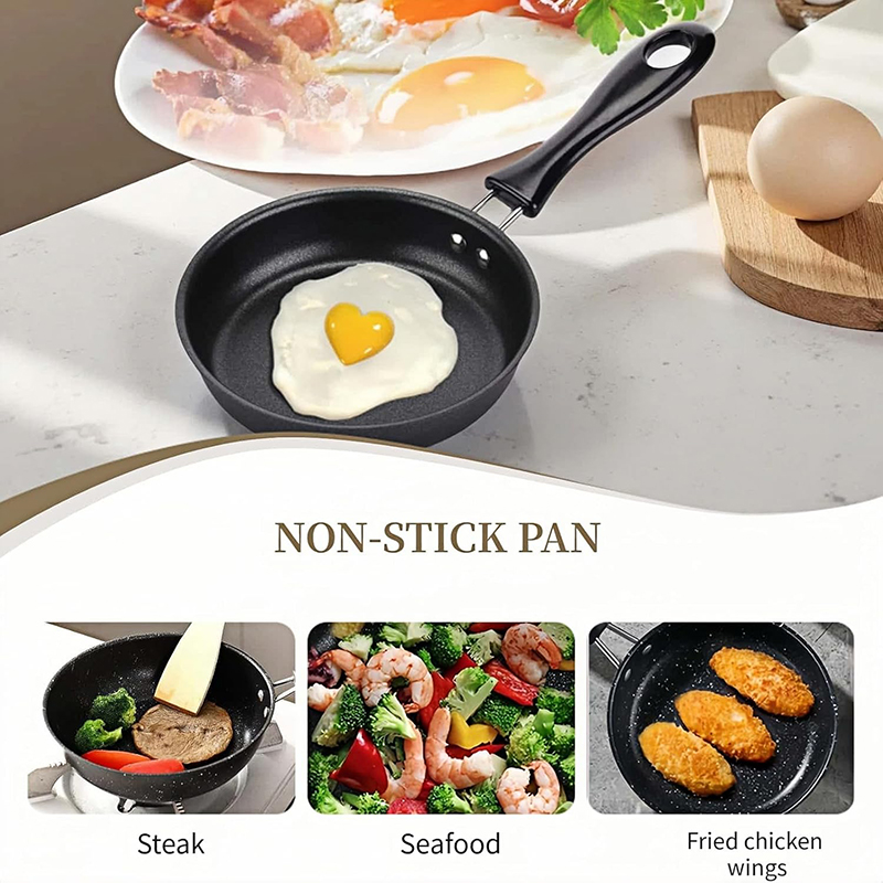 Mini Frying Pan Nonstick Small - Camping Cooking Without Gas ulasan dan harga
