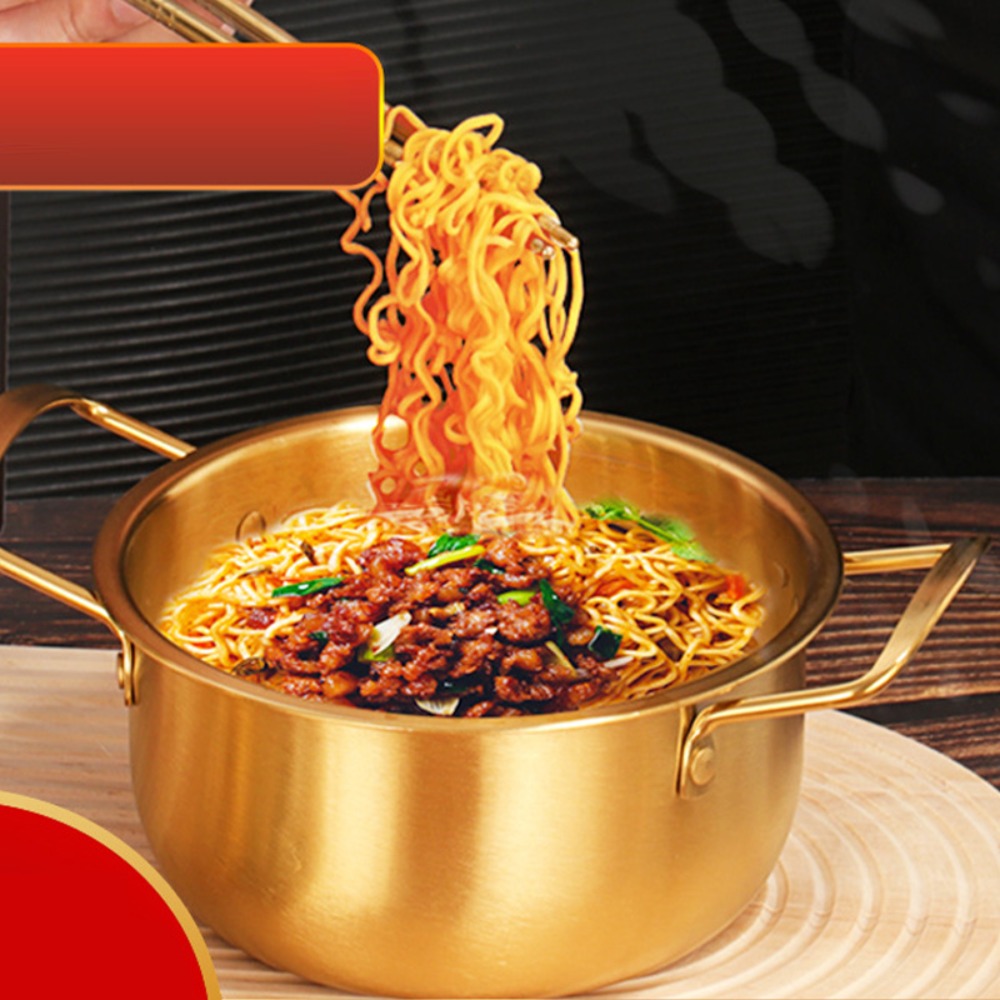 Stainless Steel Korean Ramen P - Camping Cooking Without Gas ulasan dan harga